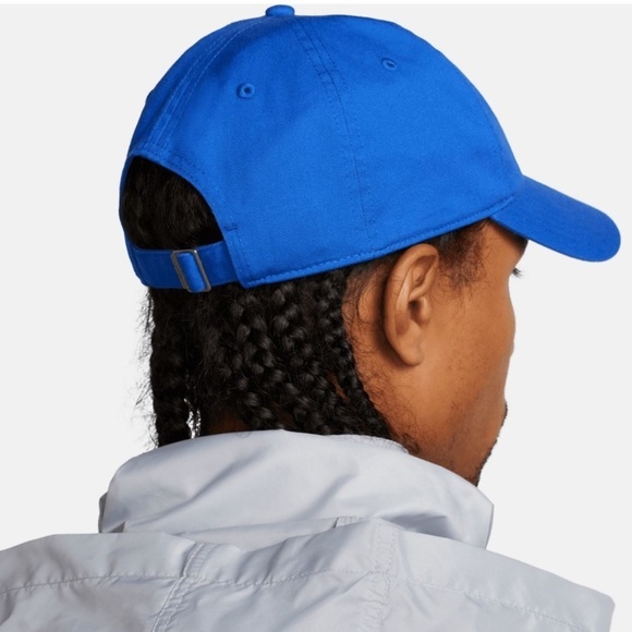 NWT Nike Adult Club Unstructured Futura Blue Wash Baseball Cap - Picture 4 of 8